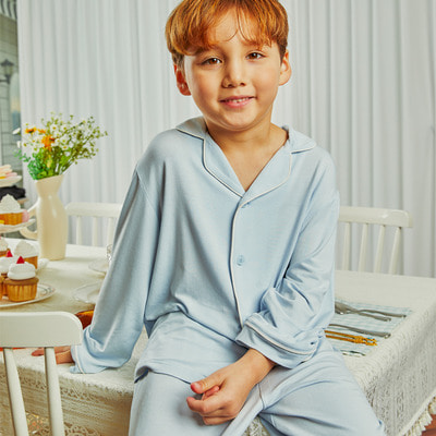 모달그레이긴소아동잠옷(MISSSW01)